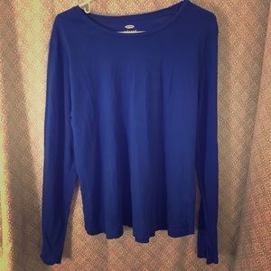 Old navy blue long sleeve tee